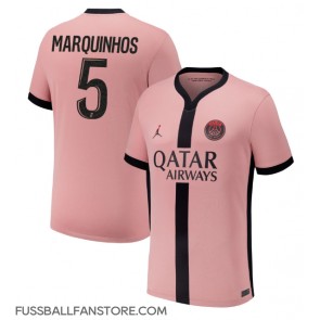 Paris Saint-Germain Marquinhos #5 Replik 3rd trikot 2024-25 Kurzarm